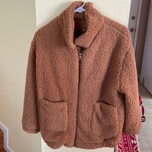 Brown Sherpa Jacket